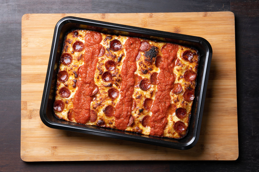 Detroit Style Pan Pizza