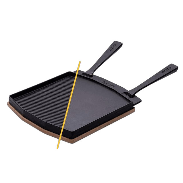 Ooni Cast Iron Skillet Pan